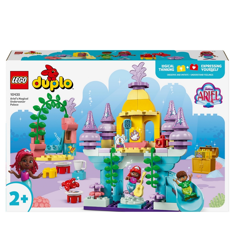 LEGO Duplo 10435 Arielin magický podvodný palác